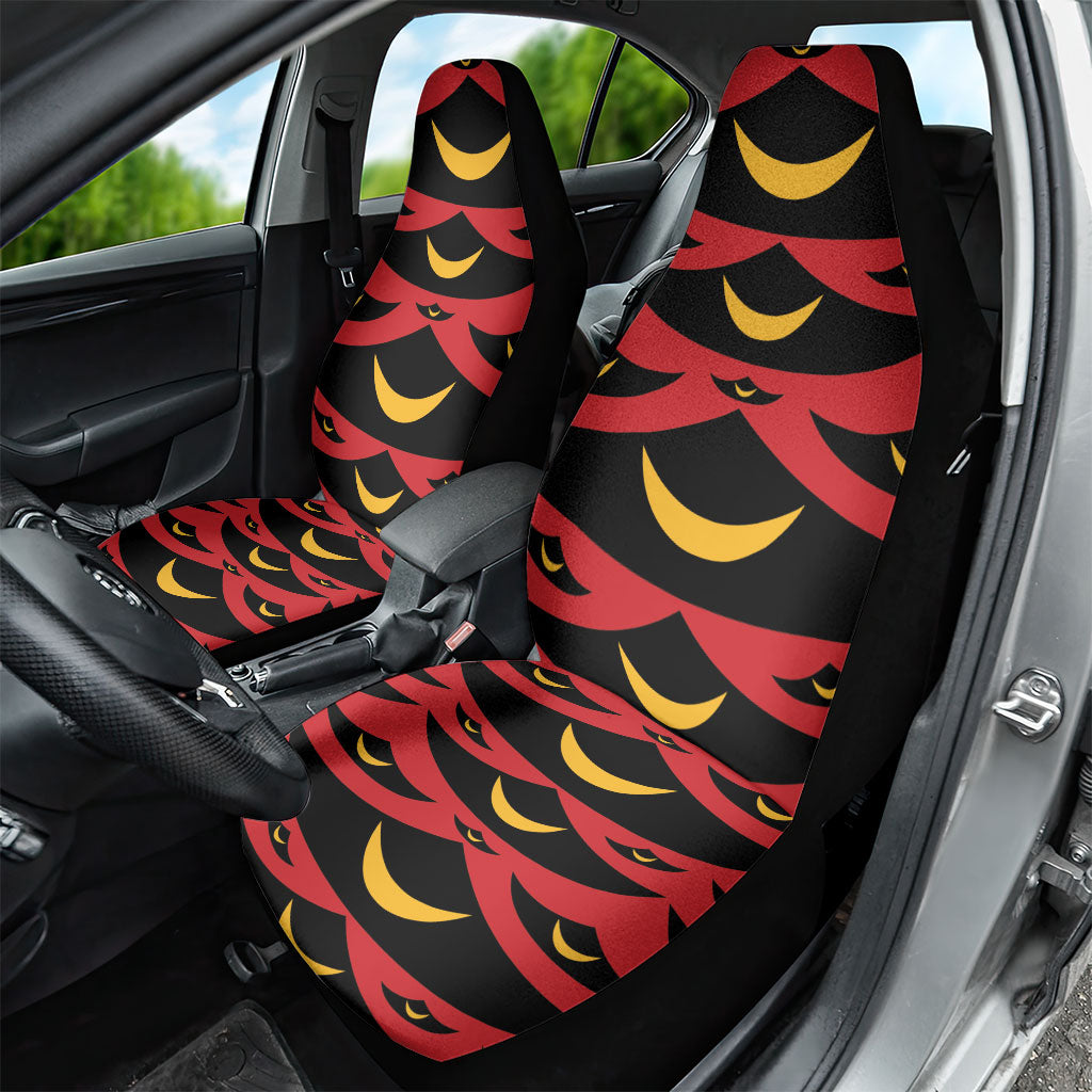 Hawaii Ahu Ula Inspired Car Seat Cover Red Version LT05 - Polynesian Pride
