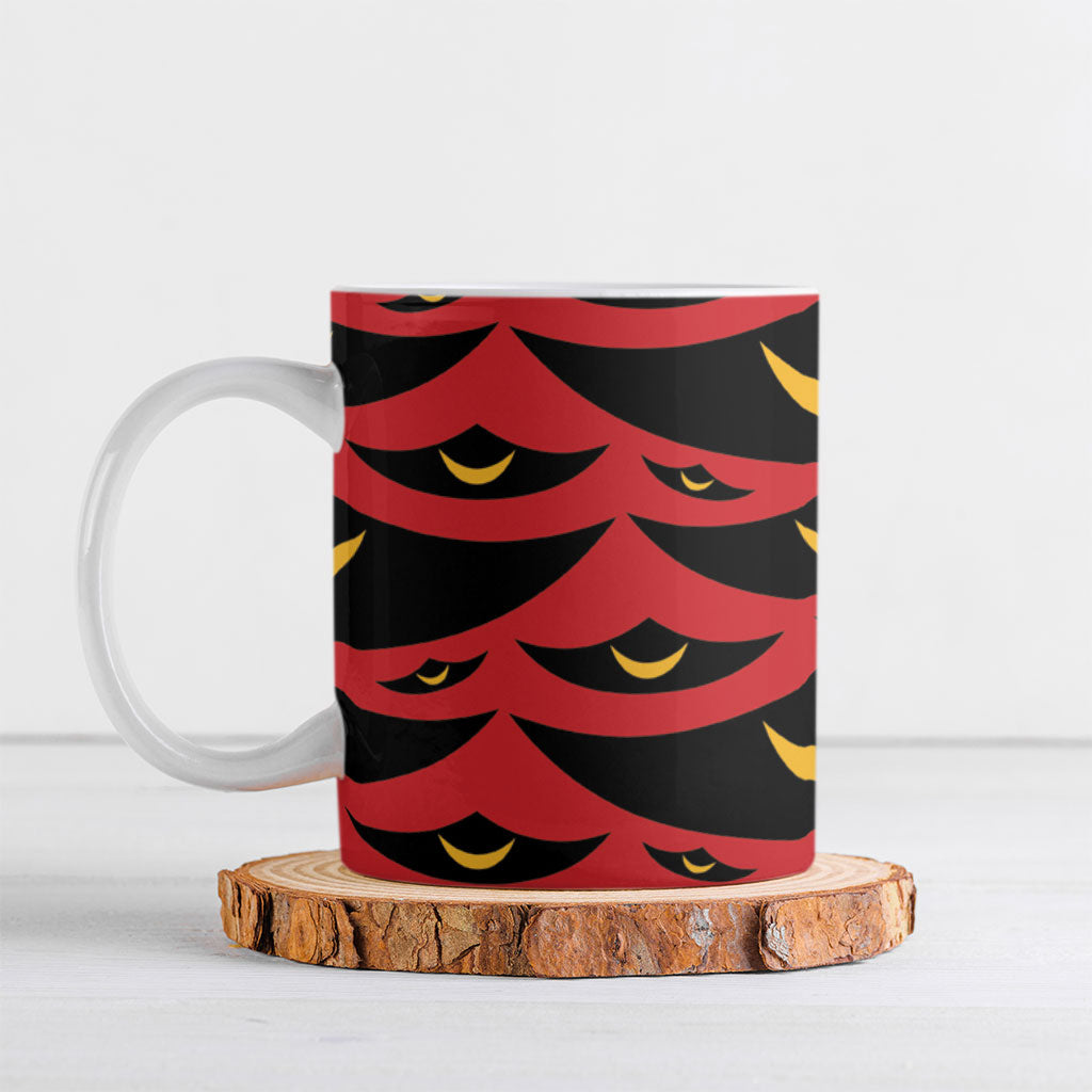Hawaii Ahu Ula Inspired Ceramic Mug Red Version LT05 Red - Polynesian Pride