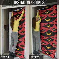 Hawaii Ahu Ula Inspired Door Cover Red Version LT05 - Polynesian Pride