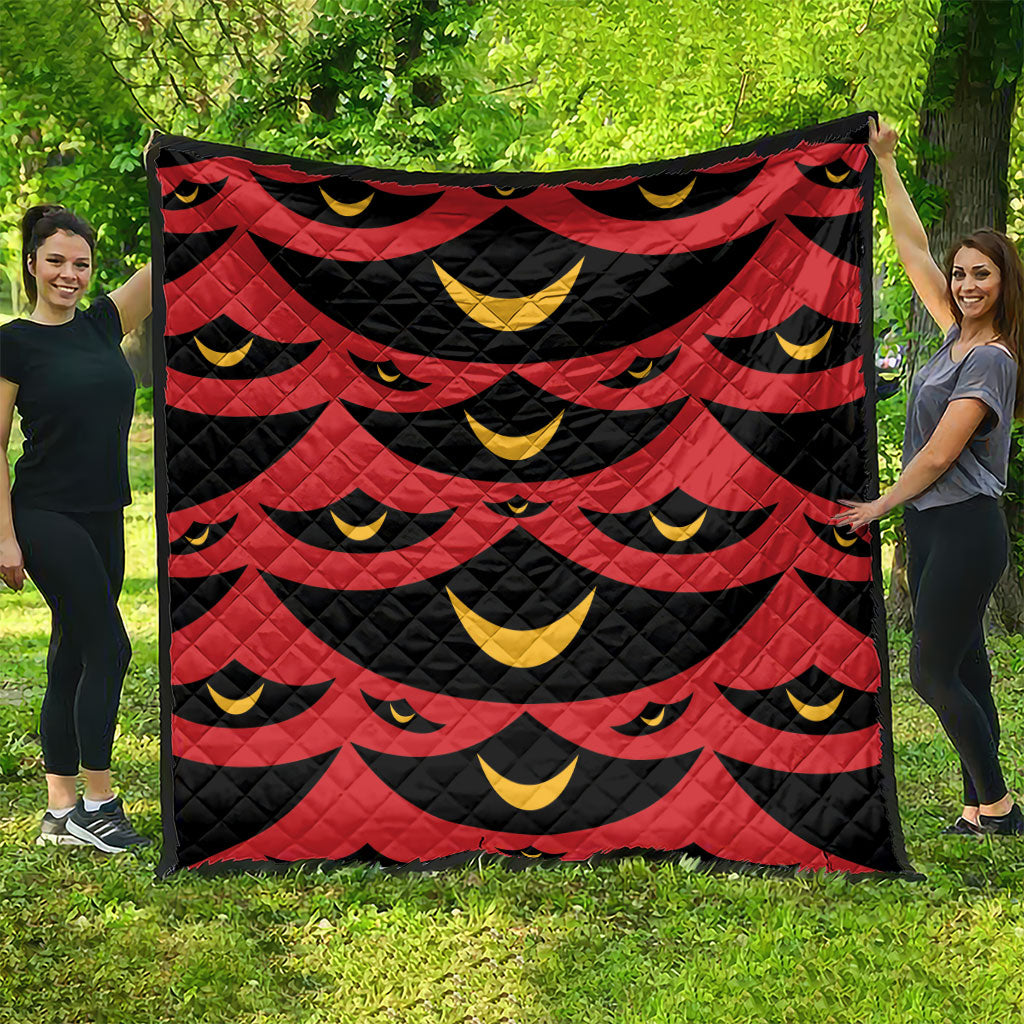 Hawaii Ahu Ula Inspired Quilt Red Version LT05 - Polynesian Pride