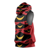 Hawaii Ahu Ula Inspired Sleeveless Hoodie Red Version LT05 - Polynesian Pride