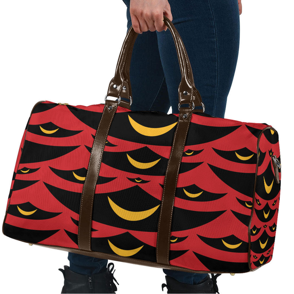 Hawaii Ahu Ula Inspired Travel Bag Red Version