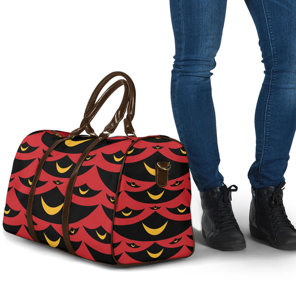 Hawaii Ahu Ula Inspired Travel Bag Red Version