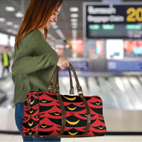 Hawaii Ahu Ula Inspired Travel Bag Red Version