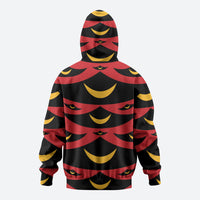 Hawaii Ahu Ula Inspired Zip Hoodie Red Version LT05 - Polynesian Pride