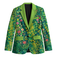 Polynesian Enchanted Mother Nature Costume Blazer LT05 Unisex Green - Polynesian Pride