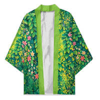 Polynesian Enchanted Mother Nature Costume Kimono LT05 Unisex Green - Polynesian Pride