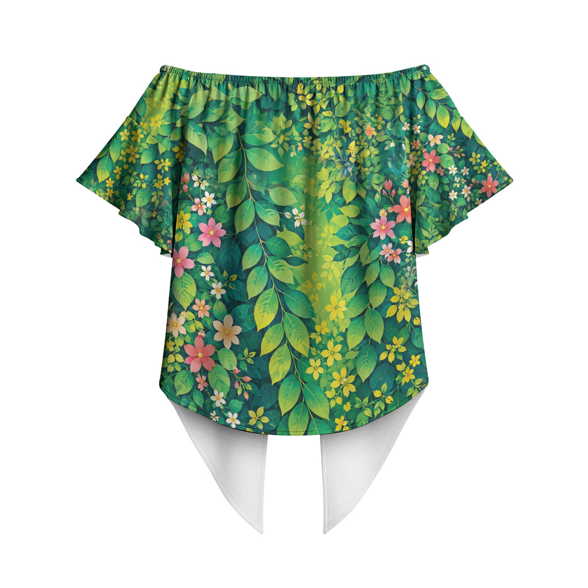 Polynesian Enchanted Mother Nature Costume Off Shoulder Wrap Waist Top LT05 - Polynesian Pride