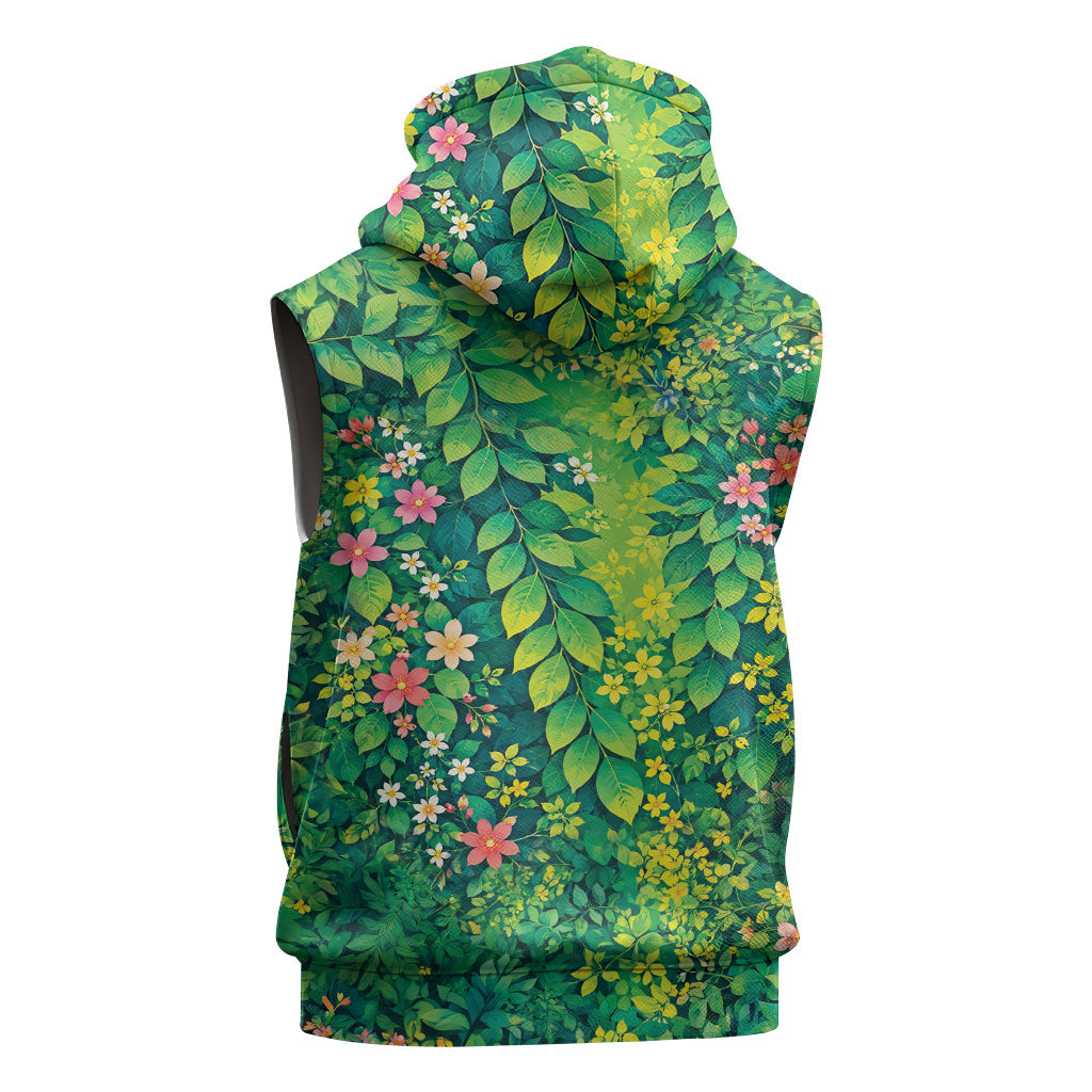 Polynesian Enchanted Mother Nature Costume Sleeveless Hoodie LT05 - Polynesian Pride