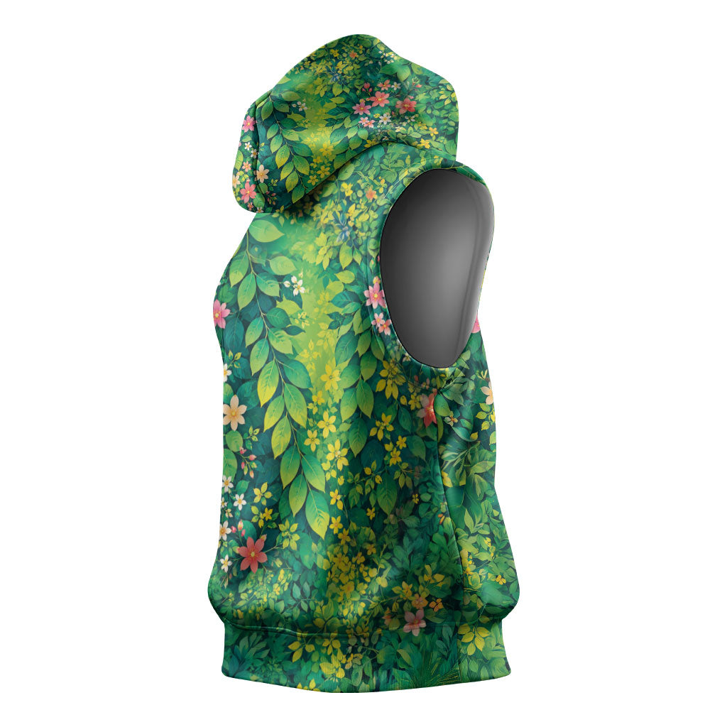 Polynesian Enchanted Mother Nature Costume Sleeveless Hoodie LT05 - Polynesian Pride