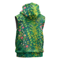 Polynesian Enchanted Mother Nature Costume Sleeveless Zip Hoodie