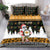 Custom Hawaii James Campbell High School Christmas Bedding Set Tropical Santa Claus LT05 - Polynesian Pride