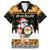 Custom Hawaii James Campbell High School Christmas Hawaiian Shirt Tropical Santa Claus LT05 Black - Polynesian Pride