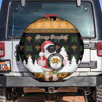 Custom Hawaii James Campbell High School Christmas Spare Tire Cover Tropical Santa Claus LT05 - Polynesian Pride
