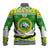 Custom Hawaii Kaimuki High School Christmas Baseball Jacket Tropical Santa Claus LT05 - Polynesian Pride