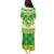Custom Hawaii Kaimuki High School Christmas Family Matching Puletasi Dress and Hawaiian Shirt Tropical Santa Claus LT05 - Polynesian Pride