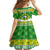 Custom Hawaii Kaimuki High School Christmas Family Matching Tank Maxi Dress and Hawaiian Shirt Tropical Santa Claus LT05 - Polynesian Pride