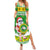 Custom Hawaii Kaimuki High School Christmas Summer Maxi Dress Tropical Santa Claus LT05 Women Green - Polynesian Pride