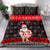 Custom Hawaii Kalani High School Christmas Bedding Set Tropical Santa Claus LT05 - Polynesian Pride