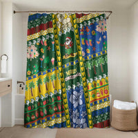Solomon Islands Christmas Bathroom Set Festive Beach Vibes - Polynesian Pride