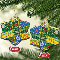 Solomon Islands Christmas Ceramic Ornament Festive Beach Vibes - Polynesian Pride