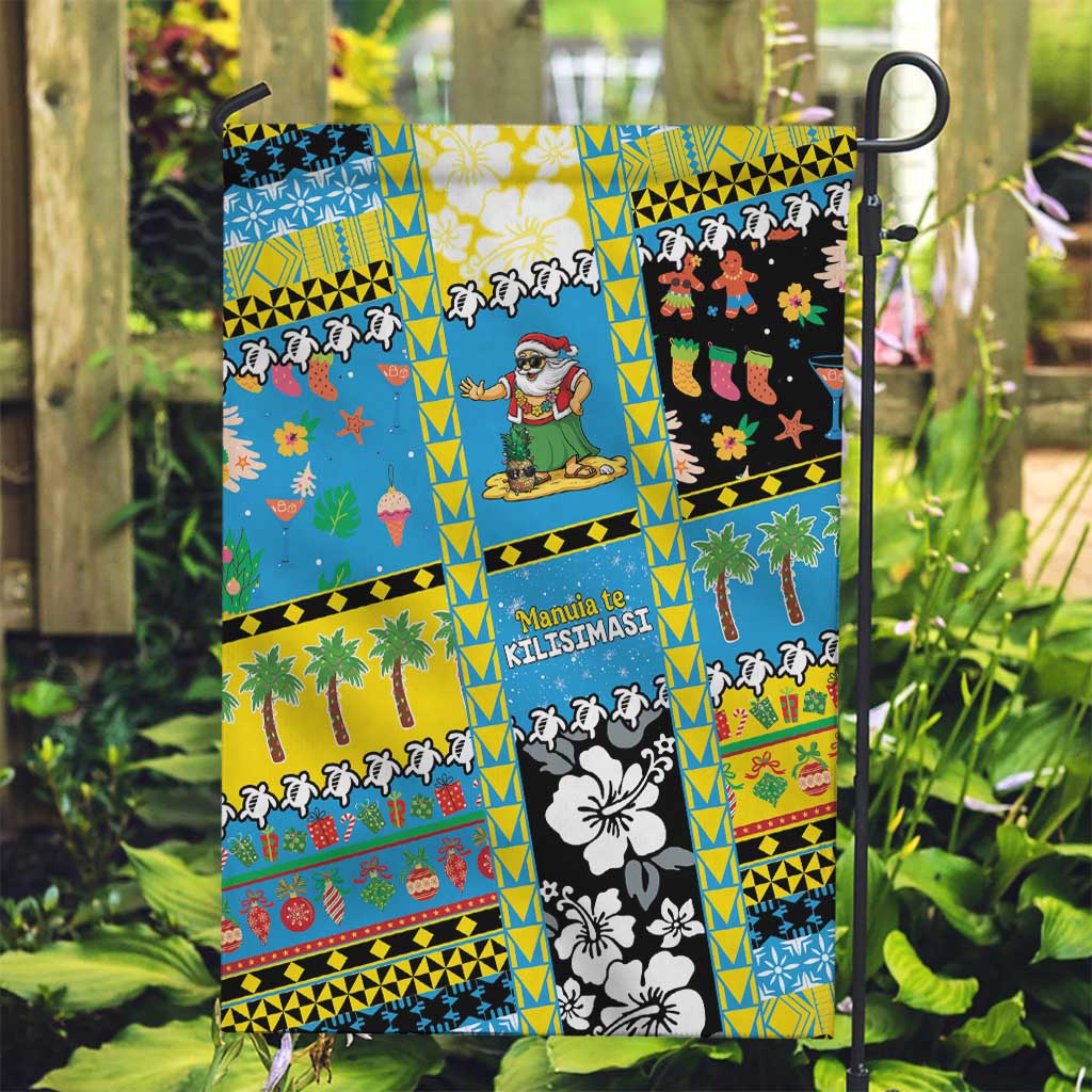 Tuvalu Christmas Garden Flag Festive Beach Vibes - Polynesian Pride