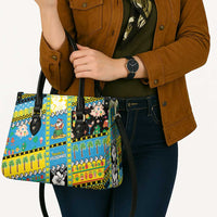 Tuvalu Christmas Leather Bag Festive Beach Vibes - Polynesian Pride