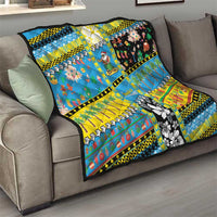 Tuvalu Christmas Quilt Festive Beach Vibes - Polynesian Pride