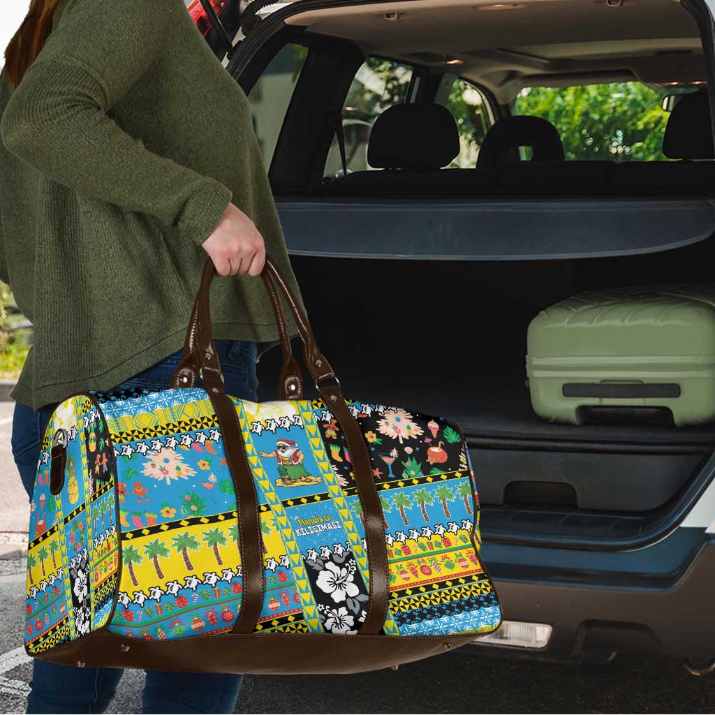 Tuvalu Christmas Travel Bag Festive Beach Vibes - Polynesian Pride