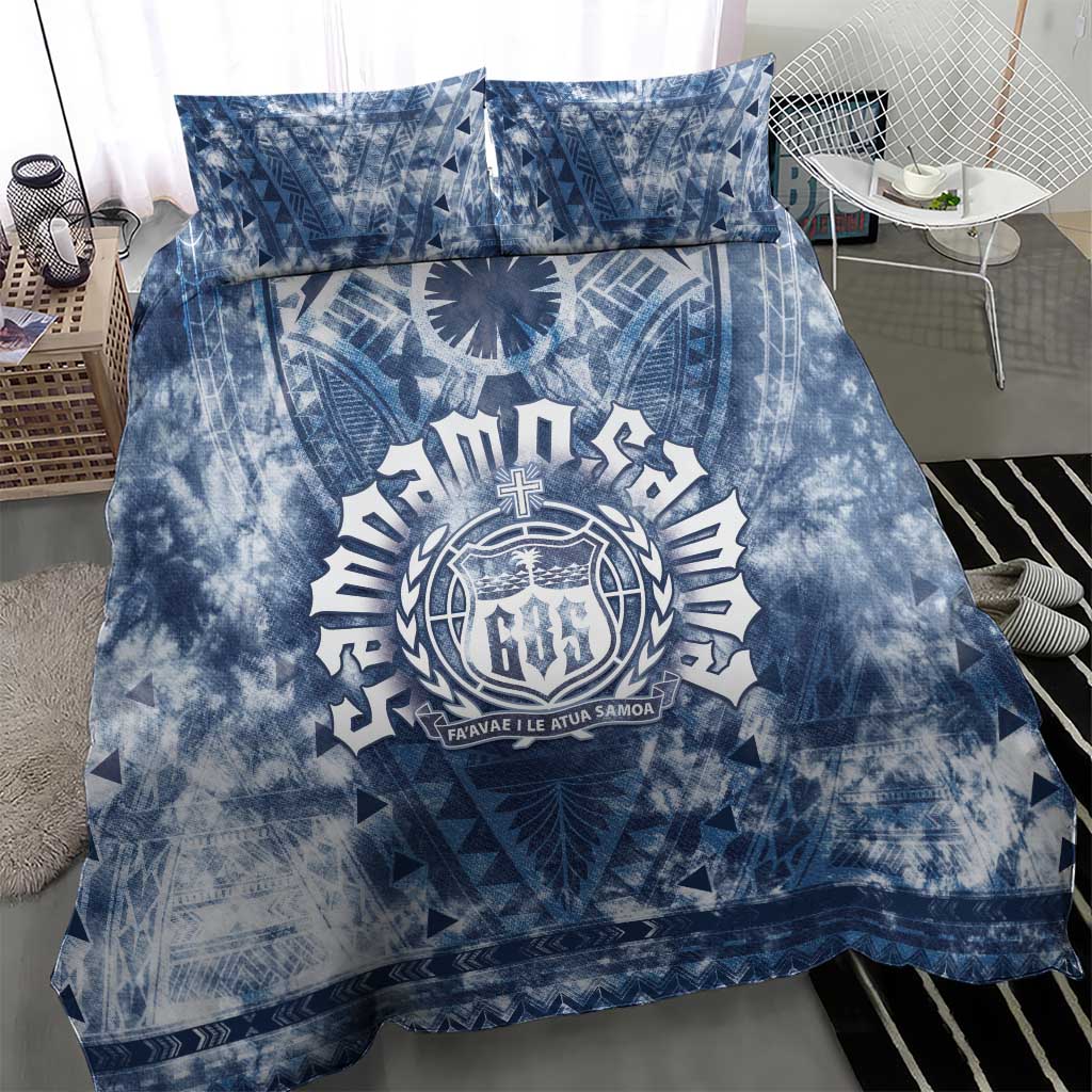 Samoa 685 Bedding Set Polynesian Pattern Tie Dye Style