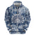 Samoa 685 Hoodie Polynesian Pattern Tie Dye Style