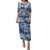 Samoa 685 Puletasi Polynesian Pattern Tie Dye Style