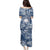 Samoa 685 Puletasi Polynesian Pattern Tie Dye Style