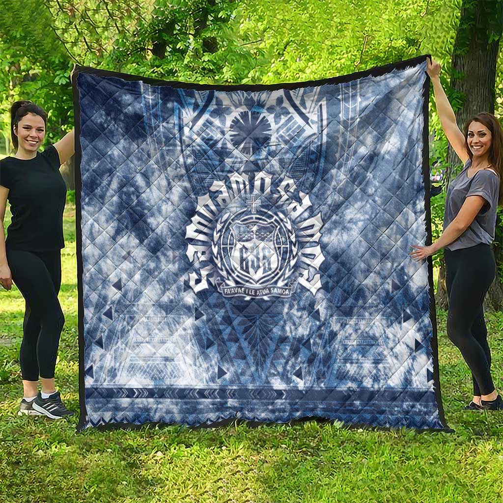 Samoa 685 Quilt Polynesian Pattern Tie Dye Style