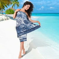 Samoa 685 Sarong Polynesian Pattern Tie Dye Style
