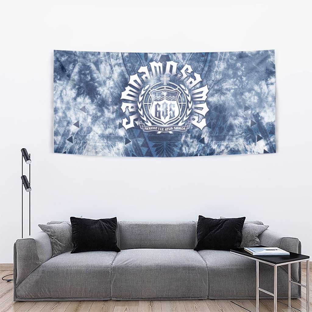 Samoa 685 Tapestry Polynesian Pattern Tie Dye Style