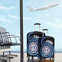 Northern Mariana Islands Luggage Cover Ocean Floral Pattern LT05