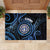 Northern Mariana Islands Rubber Doormat Ocean Floral Pattern LT05