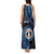 Personalized Northern Mariana Islands Tank Maxi Dress Ocean Floral Pattern