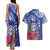 Hafa Adai Northern Mariana Islands Couples Matching Tank Maxi Dress and Hawaiian Shirt Polynesian Tribal Pattern