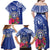 Hafa Adai Northern Mariana Islands Family Matching Off Shoulder Maxi Dress and Hawaiian Shirt Polynesian Tribal Pattern