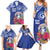 Hafa Adai Northern Mariana Islands Family Matching Summer Maxi Dress and Hawaiian Shirt Polynesian Tribal Pattern