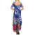 Hafa Adai Northern Mariana Islands Family Matching Summer Maxi Dress and Hawaiian Shirt Polynesian Tribal Pattern