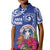 Hafa Adai Northern Mariana Islands Kid Polo Shirt Polynesian Tribal Pattern