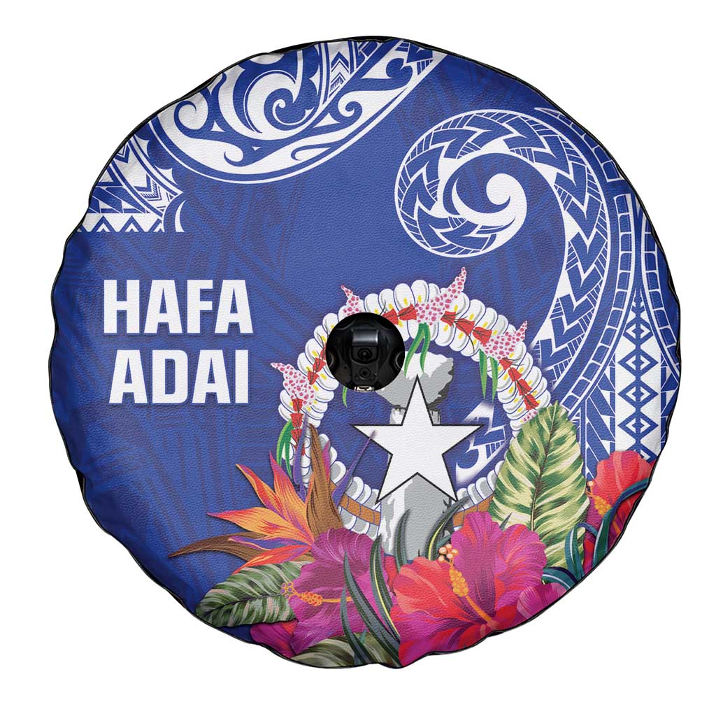Hafa Adai Northern Mariana Islands Spare Tire Cover Polynesian Tribal Pattern LT05