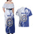 Personalized Northern Mariana Islands Couples Matching Off Shoulder Maxi Dress and Hawaiian Shirt CNMI Seal