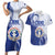 Personalized Northern Mariana Islands Couples Matching Short Sleeve Bodycon Dress and Hawaiian Shirt CNMI Seal