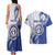 Personalized Northern Mariana Islands Couples Matching Tank Maxi Dress and Hawaiian Shirt CNMI Seal