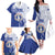 Personalized Northern Mariana Islands Family Matching Off The Shoulder Long Sleeve Dress and Hawaiian Shirt CNMI Seal