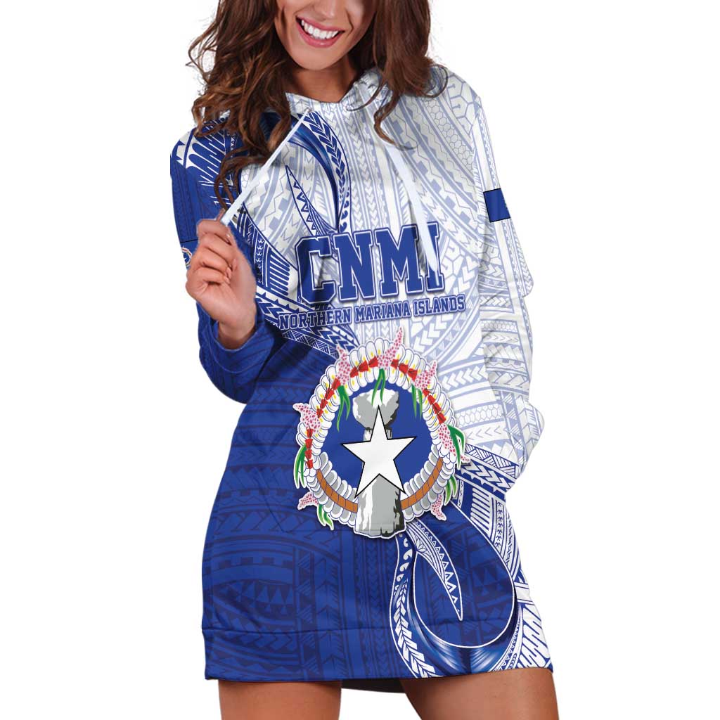 Personalized Northern Mariana Islands Hoodie Dress CNMI Seal